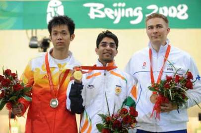 2008 1st Individual Olympic Gold by an Indian Abhinav Bindra