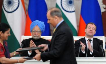 2010 India - Russia signs a nuclear reactor deal which will see Russia build 16 nuclear reactors in India.